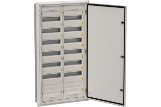 Корпус IEK Titan 5 ЩРв-168 2x84 1130x625x130 IP31 серый TI5-50-V-2X084-31-7035
