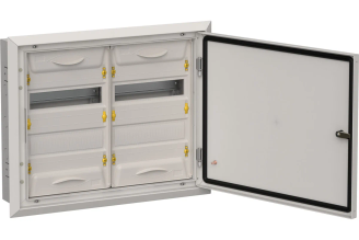 Корпус IEK Titan 5 ЩРв-48 2x24 IP31 серый TI5-50-V-2X024-31-7035
