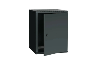 Шкаф ITK LINEA W 15U 600x600 мм, металлическая дверь, RAL 9005, LWR5-15U66-MF