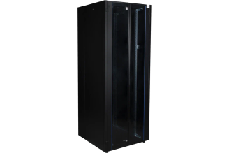 Напольный шкаф DATAREX 19 дюймов 32U 800x800 с стеклянной передней и металлической задней дверью DR-738321