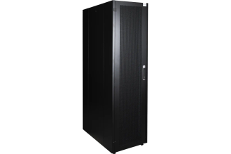 Напольный шкаф DATAREX 19 дюймов 47U 600x1000 с перфорированной дверью и перфорированной задней стенкой DR-721631