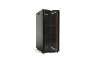 Напольный 19-дюймовый шкаф Hyperline TTB 42U 2055x800x800 мм черный 392686