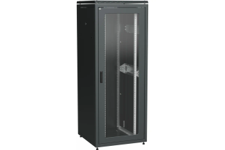 Шкаф IEK LINEA N 42U 800х800 мм черный LN05-42U88-GM