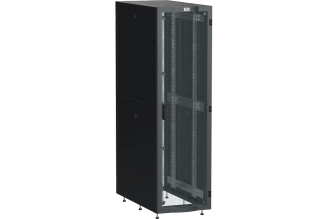 Серверный шкаф ITK LINEA S LS05-42U61-2PP 19, 42U, 600х1000 мм, черный RAL 9005
