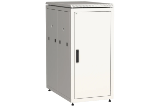 Сетевой шкаф ITK LINEA N 19" 24U 600x1000 мм с металлической передней дверью серый LN35-24U61-M
