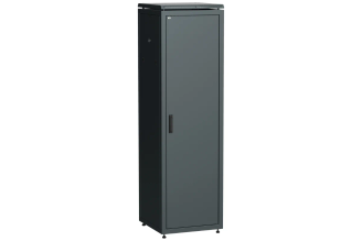 Шкаф сетевой ITK LINEA N 19 33U 600х800 мм черный LN05-33U68-M с металлической передней дверью