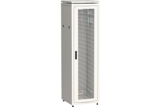 Шкаф сетевой ITK LINEA N 19 42U 600х600 мм серый LN35-42U66-P с перфорированной передней дверью