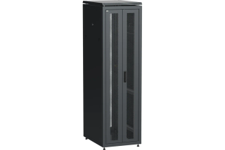 Шкаф сетевой ITK LINEA N 19 42U 600х800 мм черный LN05-42U68-2PP
