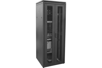 Сетевой шкаф ITK LINEA N 19" 47U 800х800 мм черный LN05-47U88-2PP