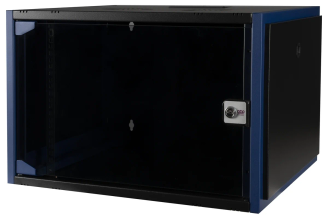 Настенный шкаф DATAREX 19 дюймов 4U 600x600 со стеклянной дверью DR-600521