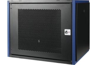 Настенный шкаф DATAREX 19 дюймов 9U 600x450 с перфорированной дверью DR-620111