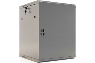 Настенный 19-дюймовый шкаф Hyperline TWB-0445-SR-RAL7035 4U 278x600x450 мм, 451985