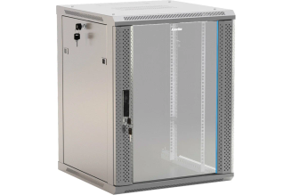 Настенный 19-дюймовый шкаф Hyperline TWB-1845-GP-RAL7035 18U 452002