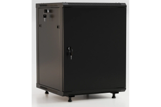 Настенный 19-дюймовый шкаф Hyperline TWB-FC-2245-SR-RAL9004 22U 395580