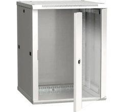 Шкаф ITK LINEA W 19" 18U 600x600 мм, стеклянная дверь, RAL 7035, LWR3-18U66-GF