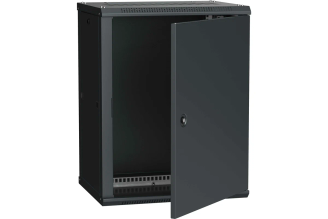 Шкаф ITK LINEA W 12U 600x450 мм, металлическая дверь, RAL 9005, LWR5-12U64-MF