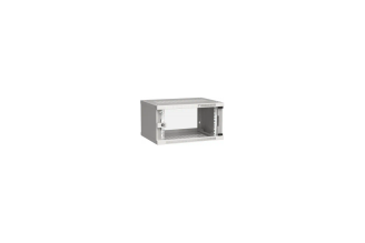 Настенный шкаф ITK LINEA WE 9U 600x450 мм стеклянная дверь LWE3-09U64-GF
