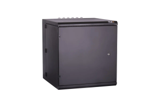 Настенный двухсекционный шкаф TLK 19 6U TWM-066060-M-BK