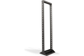 Открытая 19-дюймовая стойка Hyperline 42U однорамная черная RAL 9005 451300