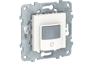 Датчик движения с выключателем Systeme Electric Unica New NU552518, 10 А, белый