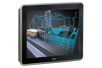 Панель оператора IEK ONI ETG 9.7 металлическая ETG-A8TS-HSSE-P-097