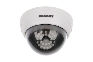 Муляж камеры видеонаблюдения REXANT RX-305 внутренней установки 45-0305