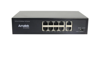 Коммутатор PoE Amatek AN-S10P8A 7000656
