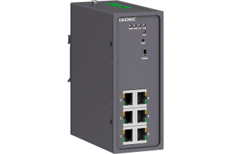 Промышленный управляемый коммутатор DKC N2000-6T-P1, 6 портов RJ45