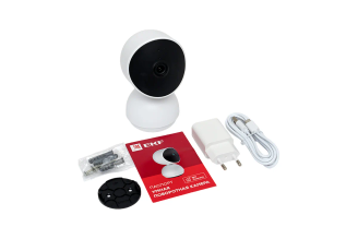 Умная поворотная Wi-Fi камера EKF Connect белая scwf-usb