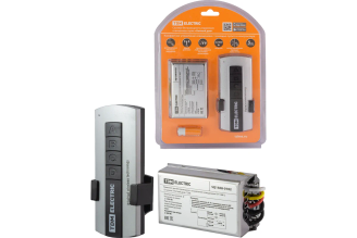 Комплект для беспроводного управления освещением TDM ELECTRIC ПУ1-МK-2 2 канала "Уютный дом" SQ1508-0102