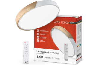 Светодиодный светильник IN HOME Scandy Wood-120RCW 120 Вт белый 4690612047157