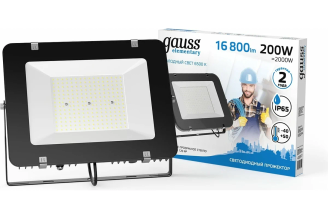 Светодиодный прожектор Gauss Elementary 200 Вт IP65 6500 К 691511200