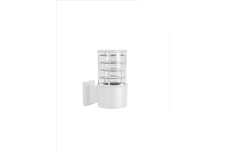 Уличный настенный односторонний светильник IN HOME НБУ ART-1хA60-WH E27 IP54 4690612051802