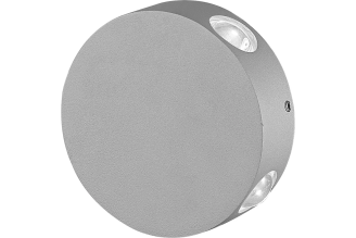 Светодиодный архитектурный уличный светильник Uniel ULU-S42A 4x1W 4000K IP65 grey UL-00009353