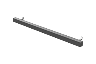 Архитектурный светодиодный светильник VARTON Regula 2.0 1500 мм 30 Вт 5000 К 20° для сборки в линию RAL9005 черный муар V1-G1-92335-21L19-6603050