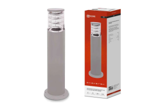 Уличный напольный светильник IN HOME НБУ ART-PT-A60-GR E27 600 мм серый IP65 4690612048505