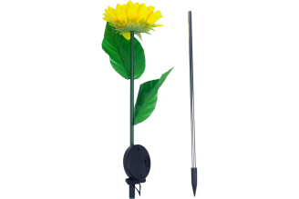 Садовый светильник Uniel Подсолнух USL-S-814/PT700 SUNFLOWER на солнечной батарее UL-00009378