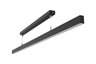 Подвесной светодиодный светильник VARTON Qubo-line 1260x20x40 мм 25 Вт 4000 К с рассеивателем опал черный муар V1-R0-90226-30000-4002540