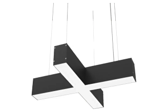 Светодиодный светильник VARTON X-line X-образный 20 Вт 4000 К RAL9005 V1-R0-9XX23-02OP0-4002040