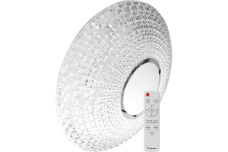 Управляемый настенно-потолочный LED светильник КОСМОС PREMIUM CRYSTAL 75 Вт 6000 лм KSCrys75W