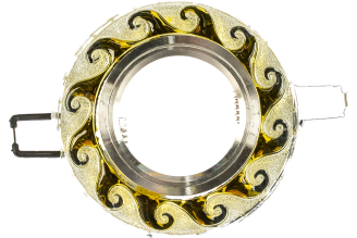 Встраиваемый светильник Fametto DLS-L139 GU5.3 GLASSY GOLD, UL-00003872