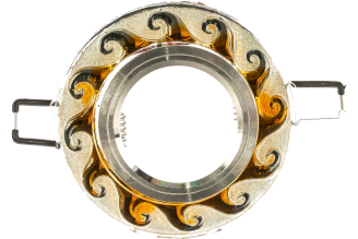 Встраиваемый декоративный светильник Fametto DLS-L139 GU5.3 GLASSY TEA Luciole UL-00003873
