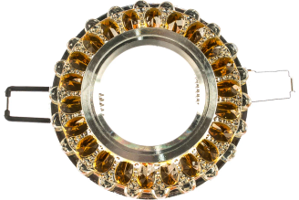 Встраиваемый декоративный светильник Fametto DLS-L151 GU5.3 GLASSY GOLD Luciole UL-00003909