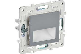 Встраиваемая LED-подсветка IEK SKANDY SK-L01Gr серая SK-FL20-K03