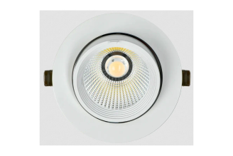 Коленчатый светодиодный светильник IEK Lighting PRO ДВО 1822 35 Вт 4000 К IP20 белый LTP-DSO0-1822-35-40-K01
