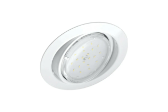 Встраиваемый поворотный светильник IN HOME GX53R-RT-W под GX53, белый, 4690612024363