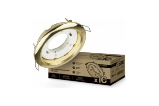 Встраиваемый светильник IN HOME GX53R-standard RG-10pack GX53 золото 4690612036120
