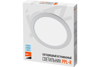 Светодиодный светильник Jazzway PPL-R 5009776A 24 Вт 6500 К IP40