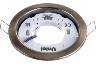 Светильник Uniel Antique Brass 10 PROM GX53 H2 UL-00005056