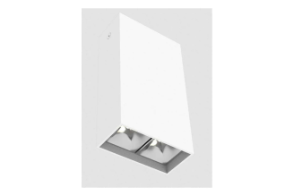 Накладной светодиодный светильник VARTON DL-Box Reflect Multi 1x2 8 Вт 4000 К RAL9003 белый муар 24 DALI V1-R0-00251-20D20-2000840